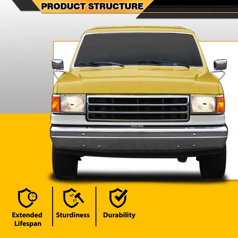 CNNELL Hood Insulation Pad with Clips Compatible with Ford F150
