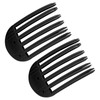 2pcs Wind Shaping Styling Combs for Curly Fluffy Bangs, 6-Tooth