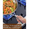 Cooks Standard Stainless Steel Frying Pan 12 Inch, Multi-Ply Full