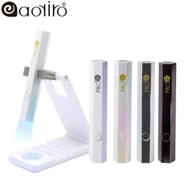 UV & LED Gel Nail Light Hexagon Pen Light (357) (Black)