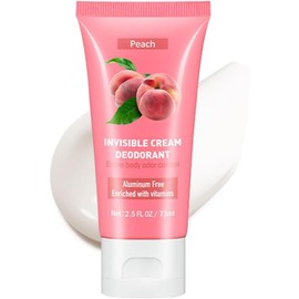 Desodorante de Cuerpo Entero Para Mujeres, Control de Olores de 72 Horas, Desodorante Corporal en Crema Invisible, Desodorante para Hombres y Mujeres, Protección Contra Olores (#6Peach)