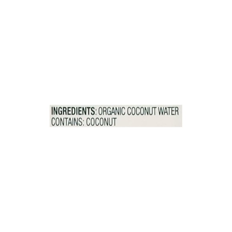 Iberia 100% Pure Organic Coconut Water, 1 Liter , 33.8