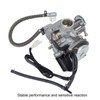 Motorcycle ATV Carb Carburetor Replacment with Oil Pipe for 4
