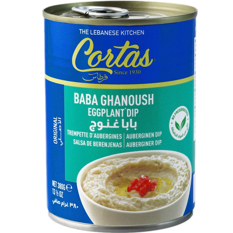 Cortas - Baba Ghanoush Eggplant Dip, 13 1/2 oz (Pack