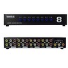 Iseebiz AV Switcher, Splitter, Composite Switcher, Bi-Directional, 8 Input, 1