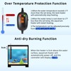 HiTauing Aquarium Heater, 50W/100W/200W/300W/500W Submersible Fish Tank Heater with Over-Temperature