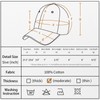 Raylarnia Paquete de 2 gorras de béisbol de golf unisex,