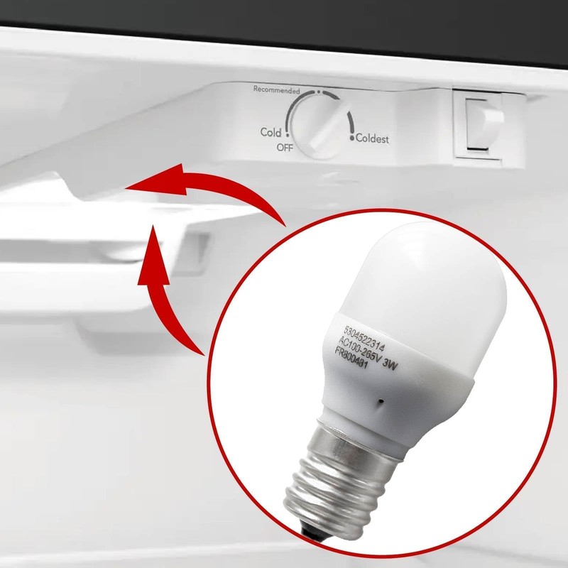 HPUY Kei D28x Refrigerator Bulb AC100-265V 3W Refrigerator Bulb 5304522314