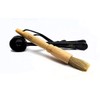 Coffee Culture 2Pc Coffee Brush and Spoon Set, Brown and