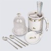 Golden Bell Remember cutlery container + laser cutlery set of