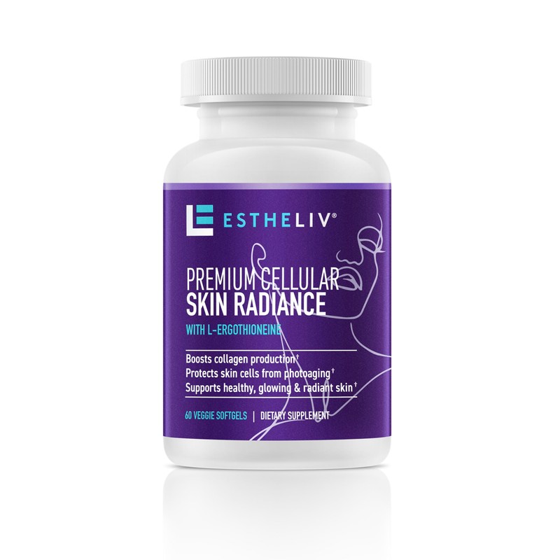 ESTHELIV® Resplandor celular prémium para la piel - 60 cápsulas