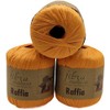 120 g Fibra Natura Raffia Yarn, 100% Viscose/Cellulose, Macrame Cord,