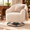 Heavy Duty Q235B Steel Recliner Swivel Ring Base with 10