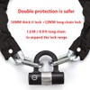 AKM Security Bike Chain Lock 12mm Heavy Duty Cut Proof