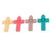 4Pcs Silicone Baby Teether Toy Infant Teething Relief Molar Soothe