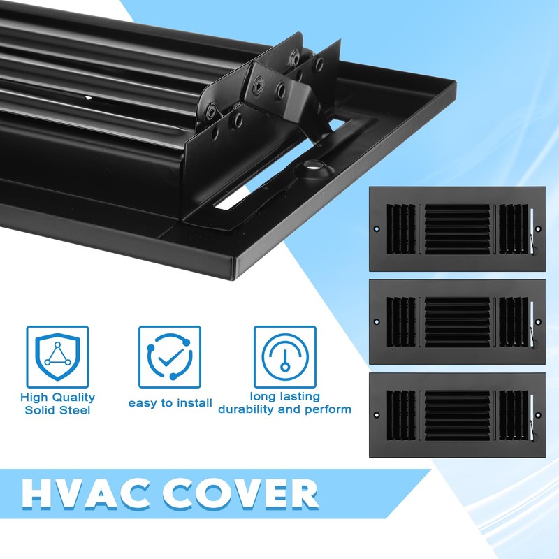 Wesiti 12 Pcs 10 x 4 Inch Ceiling Vent Covers