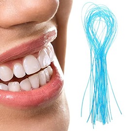 DOITOOL Enhebradores de hilo de ortodoncia para aparatos ortopédicos: 2 cajas hilo dental para enhebradores dentales, suministros dentales puentes, im