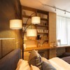 OUTON Tall Arc Floor Lamp - Adjustable, Modern, 3-Light Arched