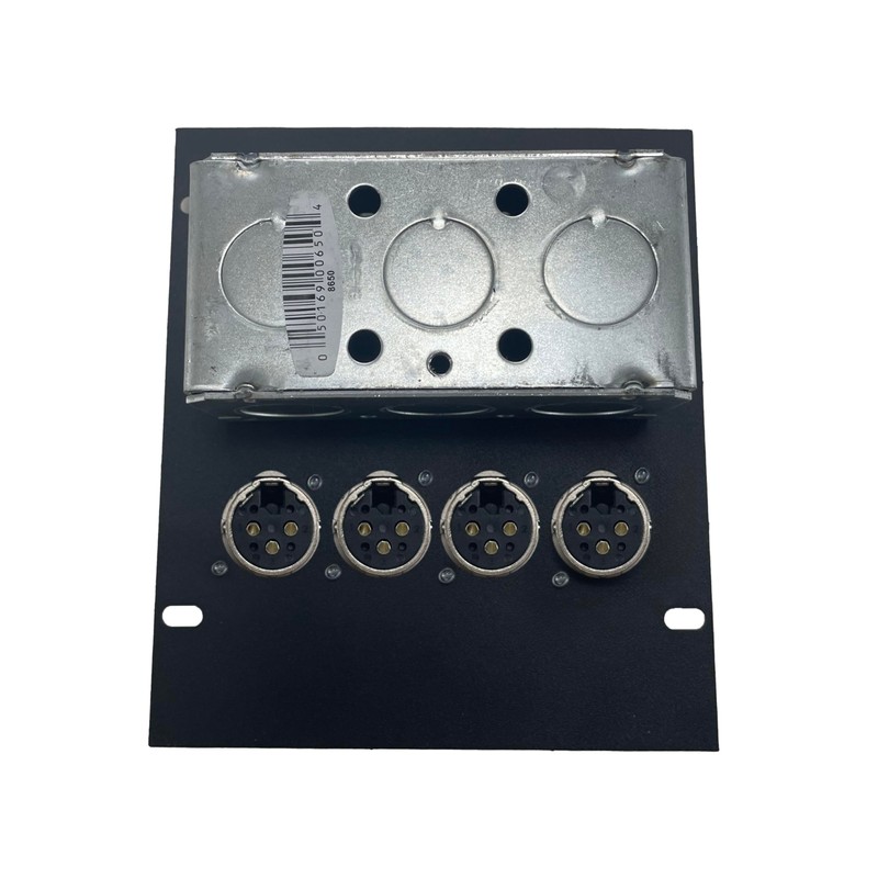 ProCraft Pro Audio Recessed Stage Floor Box.1 AC Duplex 4