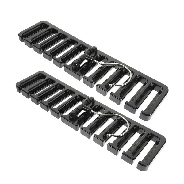 2-Pack Belt Hangers for Closet – Space-Saving Tie & Scarf