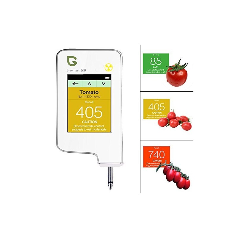 Greentest, High Accuracy Food Detector, Nitrate Tester for Fruit and