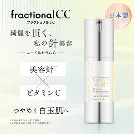 Fractional CC Needle Serum C x 3 Piece Set + Needle Mask C6 Pieces x 1 Set (Needle Serum, Needle Shot, Needle Serum, Vitamin C, Pore Care)