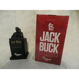 NEW ST. LOUIS CARDINALS JACK BUCK STATUE WITH VOICE CHIP  SGA 4/28/2021