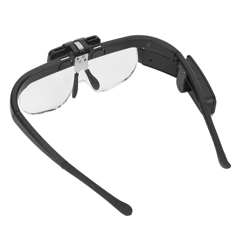 Professional 4.5X Rechargeable Head Mount Magnifying Glasses LED Magnifier for