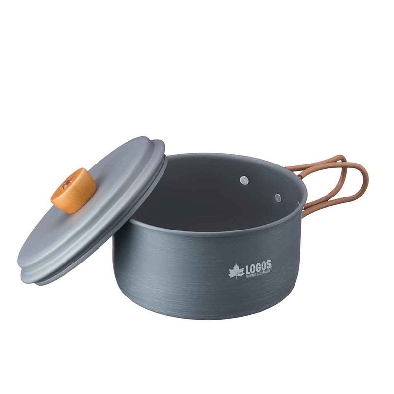 LOGOS LOGOS Cooker & Kettle Set 81210212 Camping Hard Anodized
