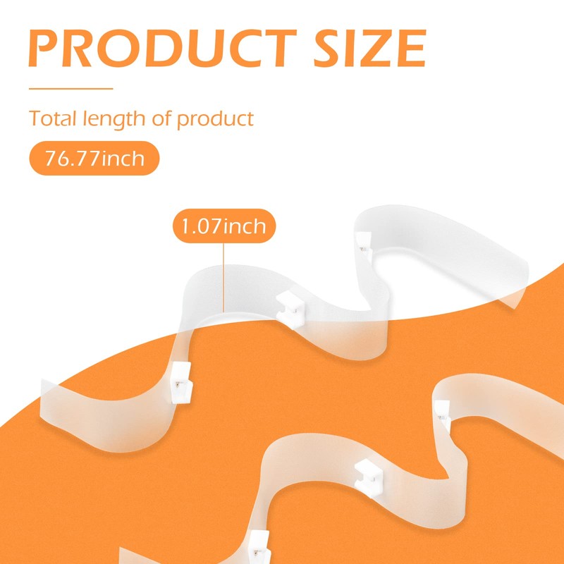 A115 RV Curtain Glide Tape, RV Curtain Strips Used with