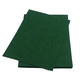 YYCRAFT Stiff Felt Sheets 9 Inch X 12 Inch - 24 Pcs Pack(Thickness:1.2mm) (Emerald Green)