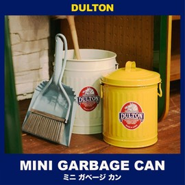 Dulton Mini Garbage Can S Size 3.5L Blue - We Believe That Even Trash Containers Should Be Beautiful, Lidded Tin Can Trash Can, Height 240mm (9.45 inches) Diameter 185mm (7.28 inches) 100-105-BLS