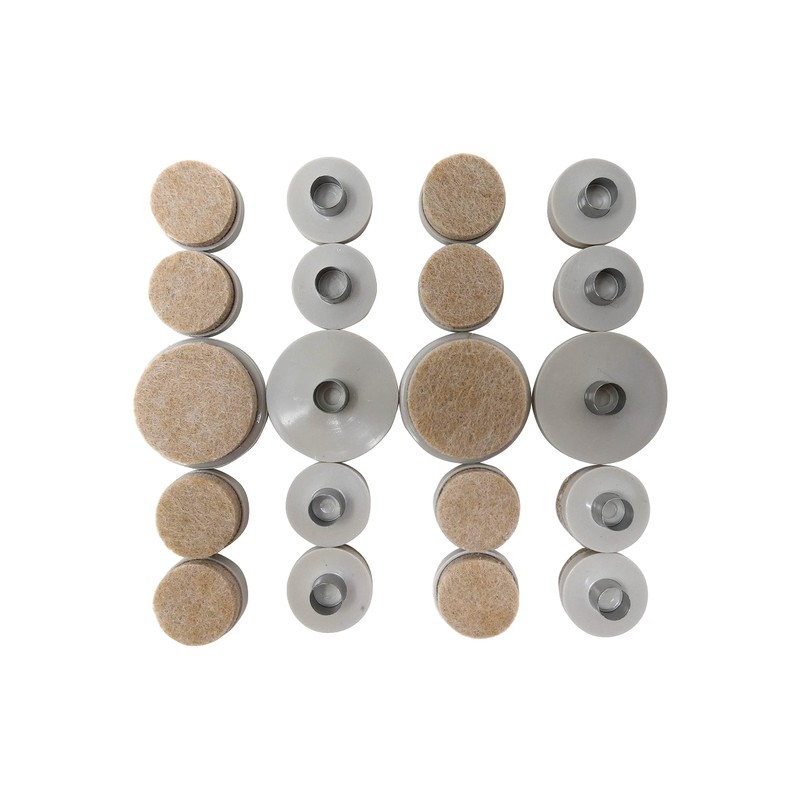 Shepherd Hardware 9936 Nail On Furniture Glides with Felt Pads,