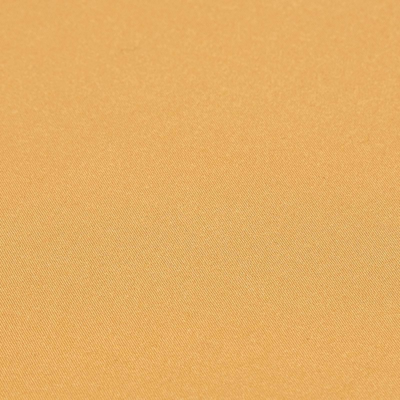 HOMESCAPES Mustard Yellow Deep Fitted Sheet (12”) Super King 200