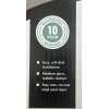 Traffic Master 10 Pieces Vinyl Floor,Peel And Stick,12X 12X 0.065in