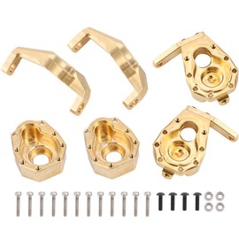 Brass Steering Knuckle C Mount Gear Cover Kit RC Accessory for 4/6 1/10 Crawler Car Professional Manufacturing