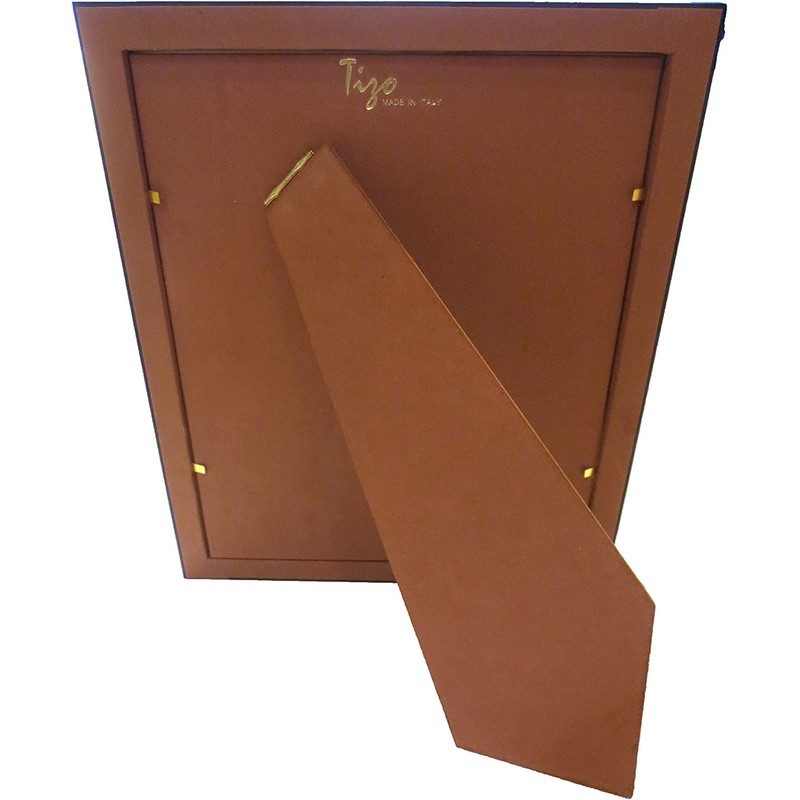 Tizo 5" X 7" Brown Wooden Frame with Inlaid Border,