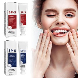 2pcs Aufhellende Zahnpasta, Zahnaufhellungs-Zahnpasta, Frisch Atem Zahnpasta, Whitening Zahnpasta fördert eine Natürliche Zahnaufhellung, Protected Gums and Fresh Breath