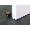 EVI | Adhesive Doorstop | 1.37'' X 0.8'' | Threaded