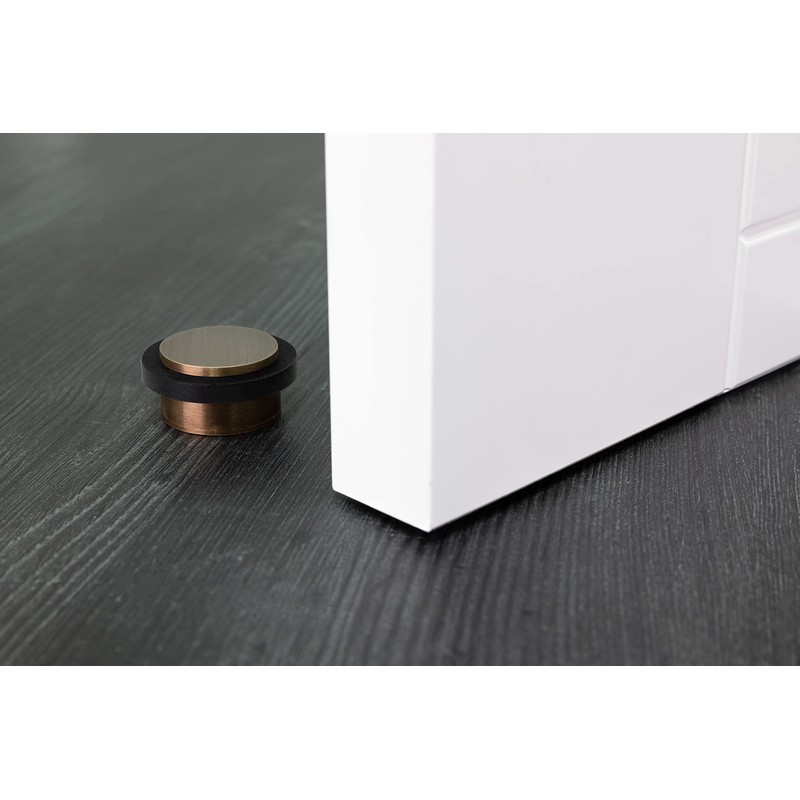 EVI | Adhesive Doorstop | 1.37'' X 0.8'' | Threaded