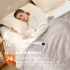 Bedsure Electric Blanket Full Size - Soft Flannel Heated Blanket,