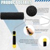 AmazingSpark 3 Pcs Drywall Compound Roller Includes 9 Inch 12
