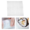 Cikonielf Non-Stick Surfaces Rolling Sushi Mat Washable Reusable PP Plastic