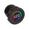 Atelierate DC 12V Universal Car Motorcycle Boat LED Digital Voltmeter