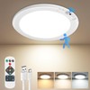 Rechargeable Motion Sensor Ceiling Light with Remote, Battery Operated Closet