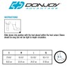 DonJoy DA161AV01-PNK-S Elastic Ankle for Sprain, Strain, Swelling, Arthritis, Easy