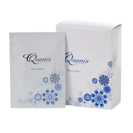 Quanis Derma Filler [Face Mask for Parties] Eye Pack (Moisturizing, Dry, Wrinkles), Boxed, 2 Sheets x 8 Sets