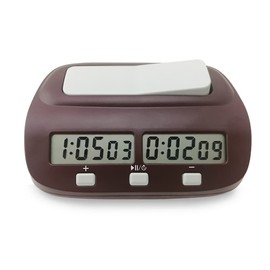 Chess Clock Timer, Electronic Digital Chess Timer with Countdown, 3-in-1 Multifunction Chess Clock for Board Games, Tournaments