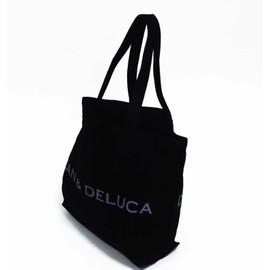 DEAN & DELUCA (Dean & Deluca) Tote Bag, Black, L Size, Black