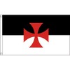 Crusades Small Flag - 3 x 2 FT - 100%